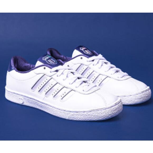 K-Swiss Venus Williams Court Traymore low comfort sneaker white iridescent 7 NIB - Picture 1 of 12